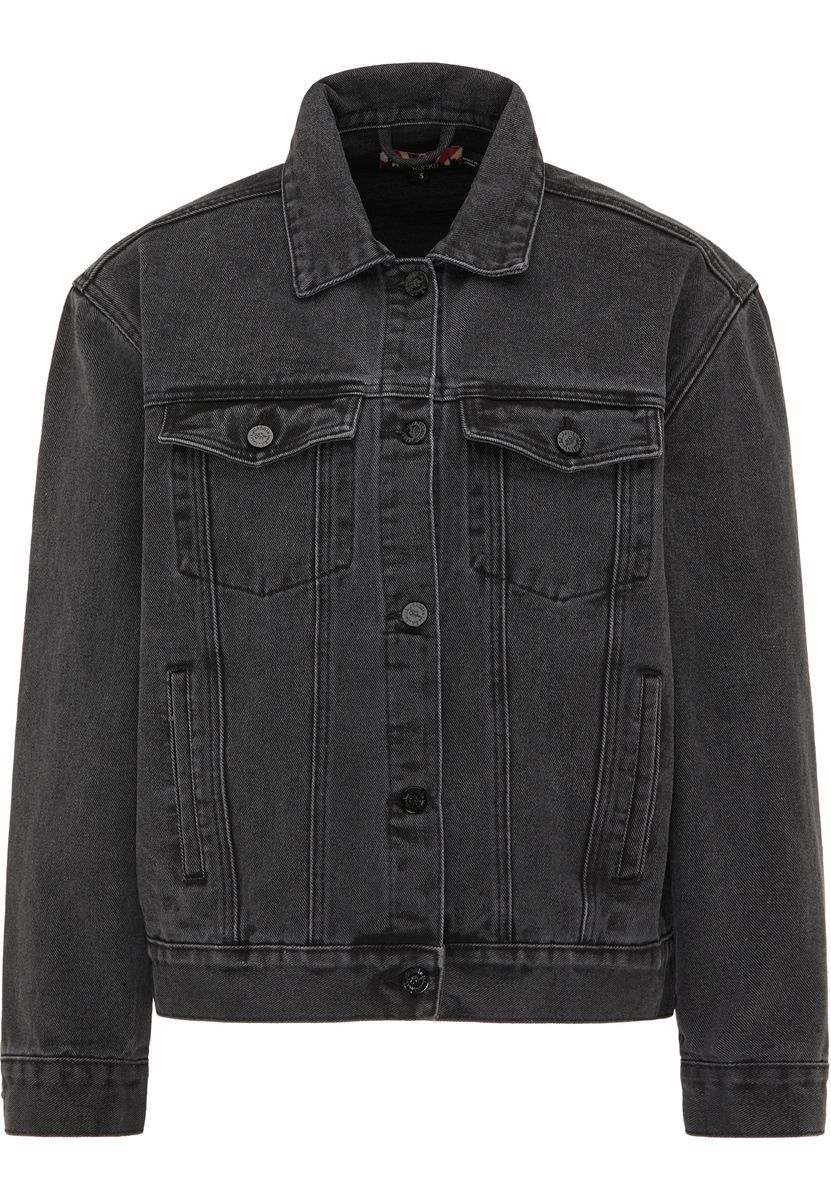 Mymo Jeansjacke Damen schwarz