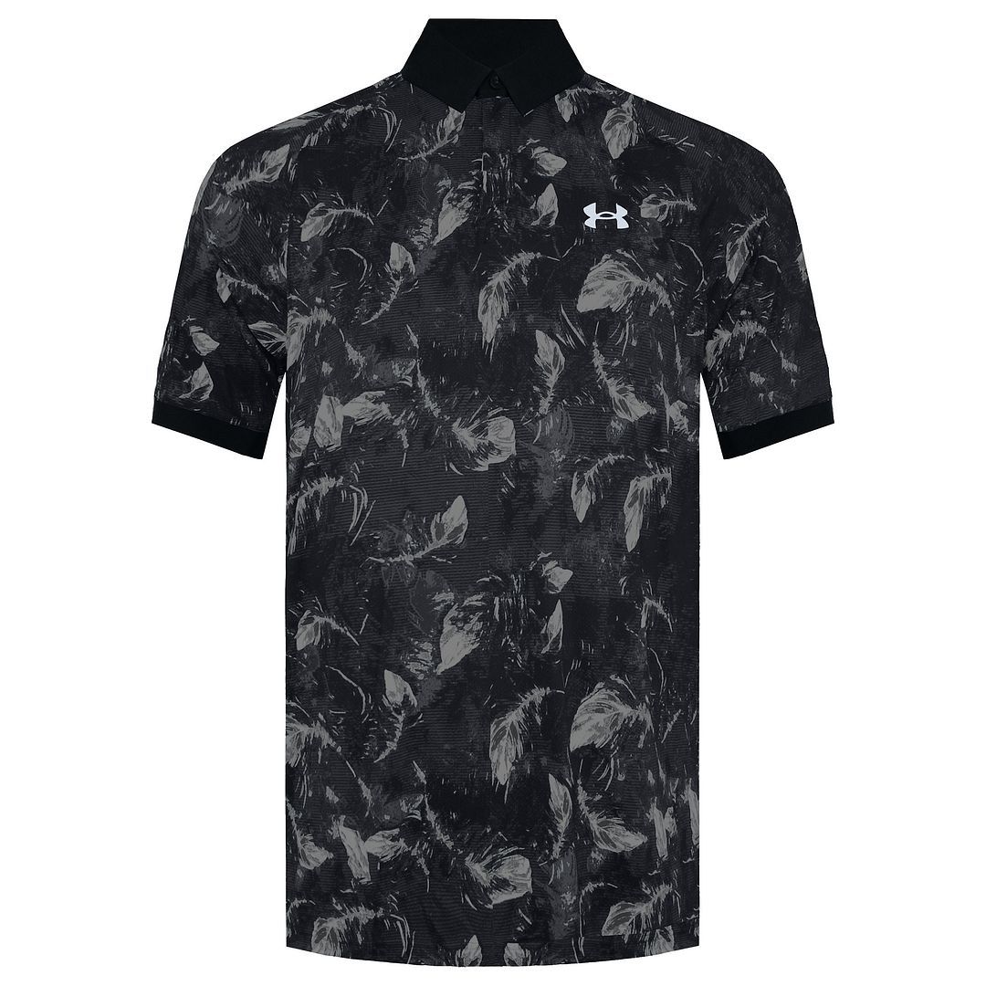 Bedrucktes Kurzarm-Performance-Poloshirt