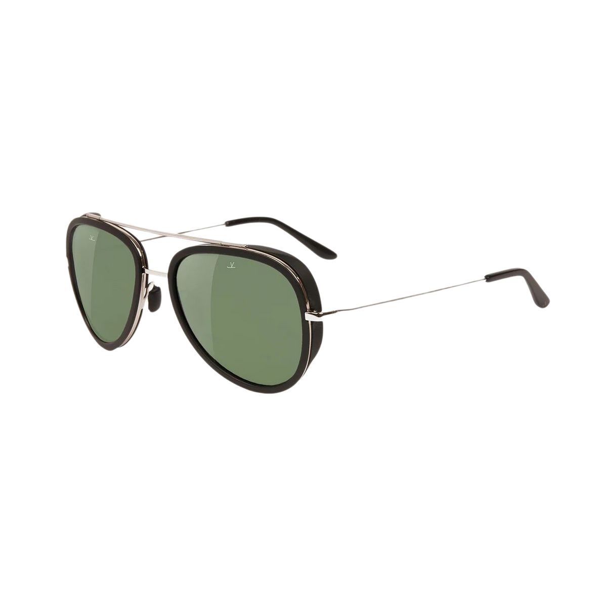 Aviator Sonnenbrille mit grünen Gläsern