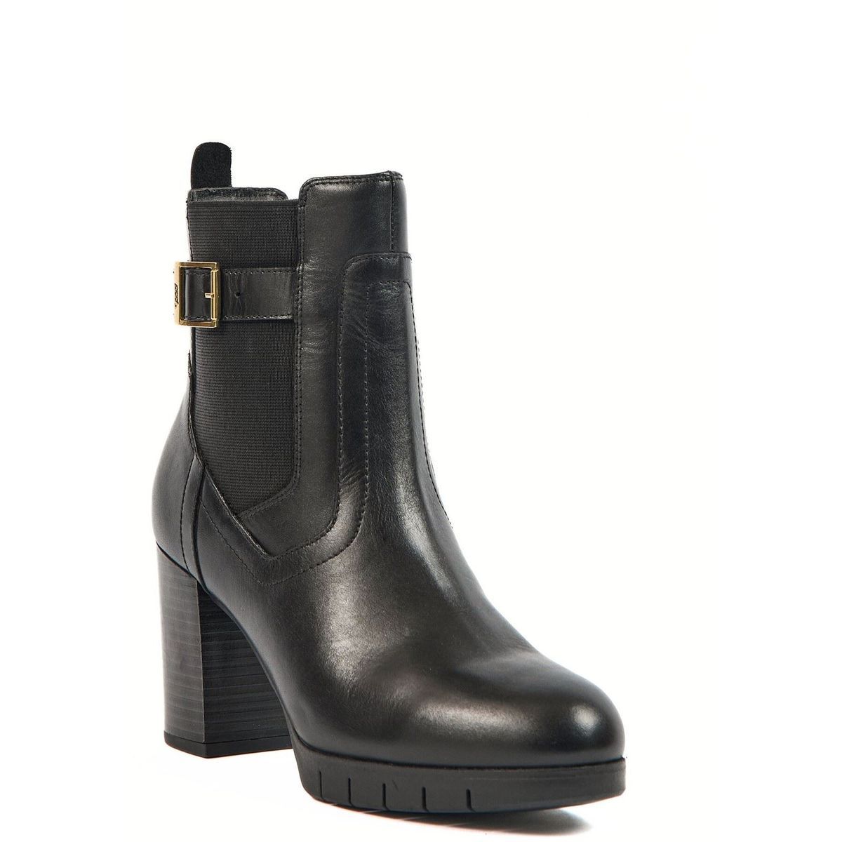 Pod Nala Leder/Textil Damenstiefel Schwarz
