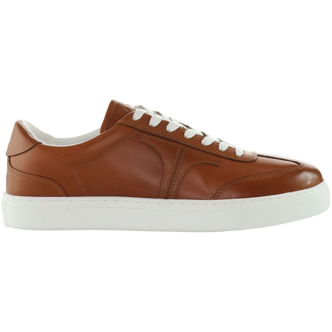 Herren Leder Low-Top Sneaker