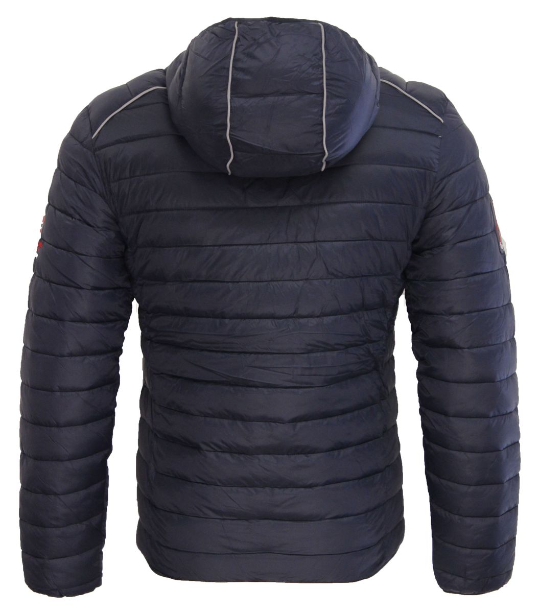 Gesteppte Pufferjacke mit Kapuze