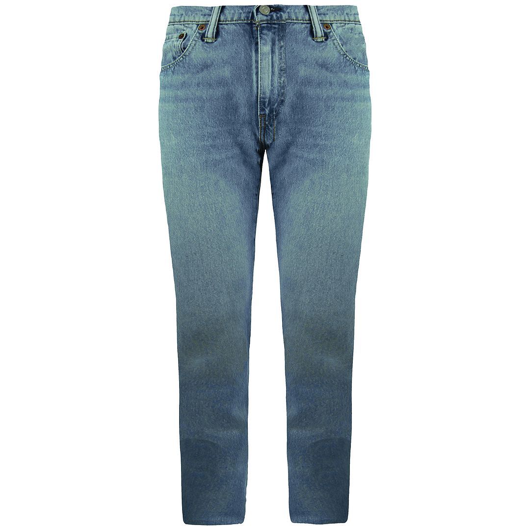Schlank geschnittene Jeans mit geradem Bein