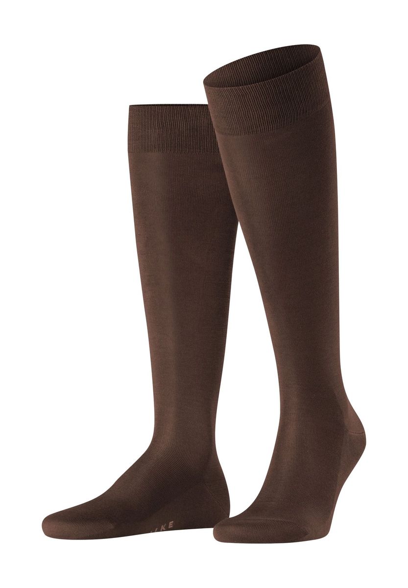 Gerippte Herren Kniestrumpf Socken