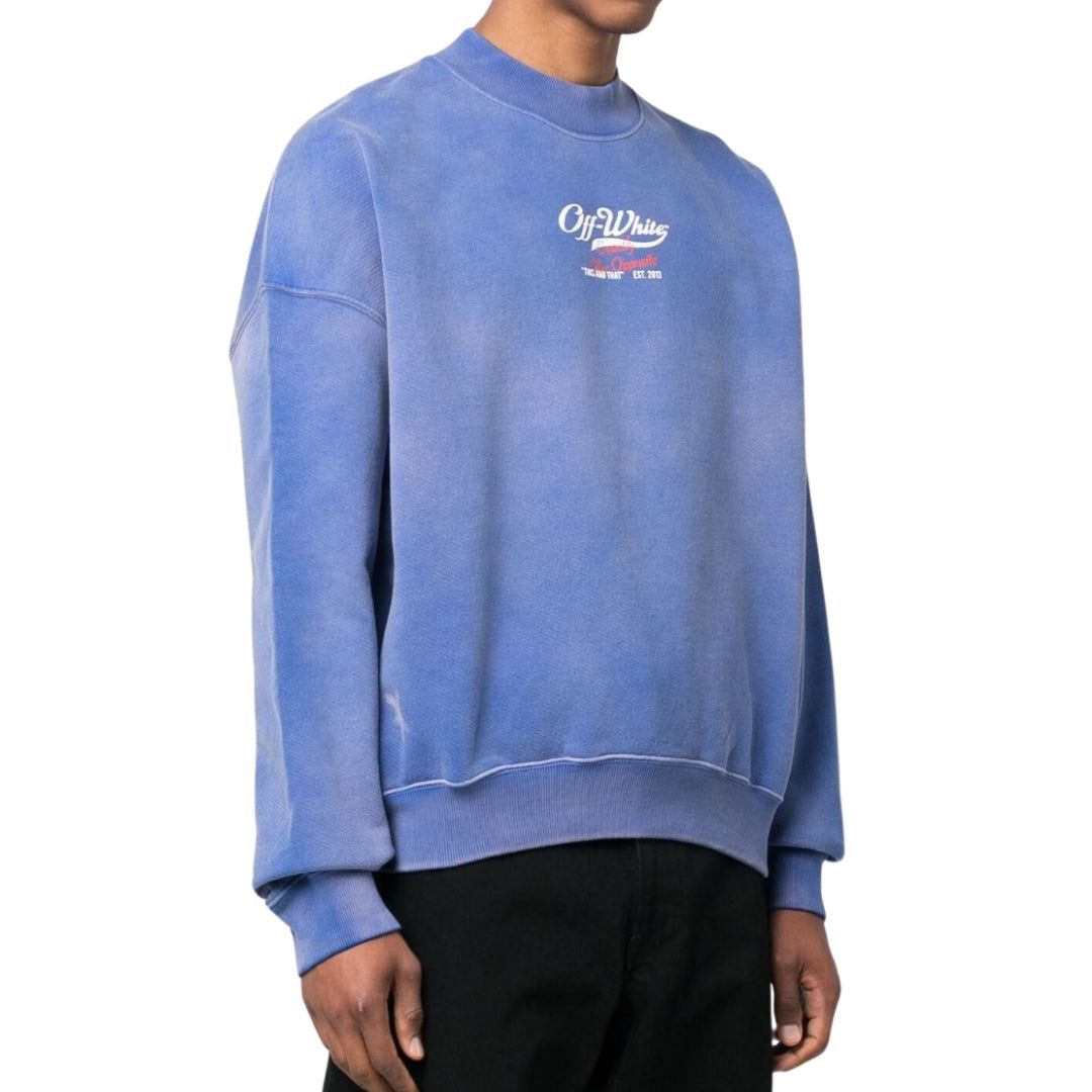 Boxy-Fit Pullover mit Wave-Logo