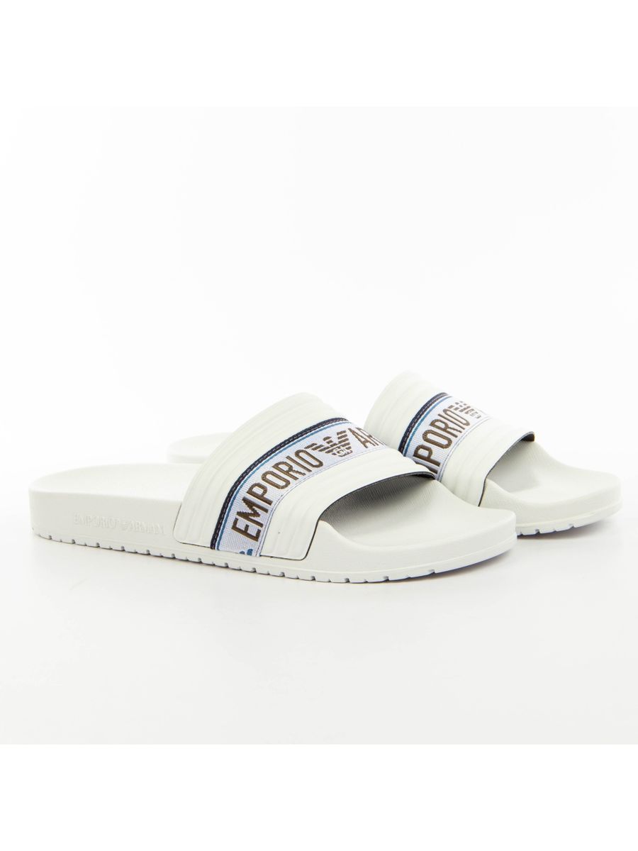 Logo Pantolette Slide Sandale