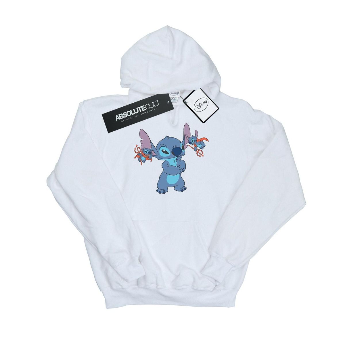 Lilo & Stitch Weißer Kapuzenpullover