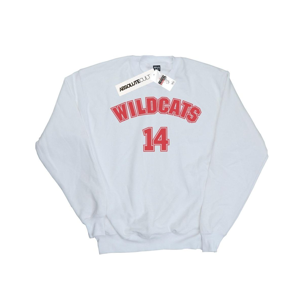 Disney - "High School Musical The Musical Wildcats 14" Sweatshirt für Mädchen (Weiß)