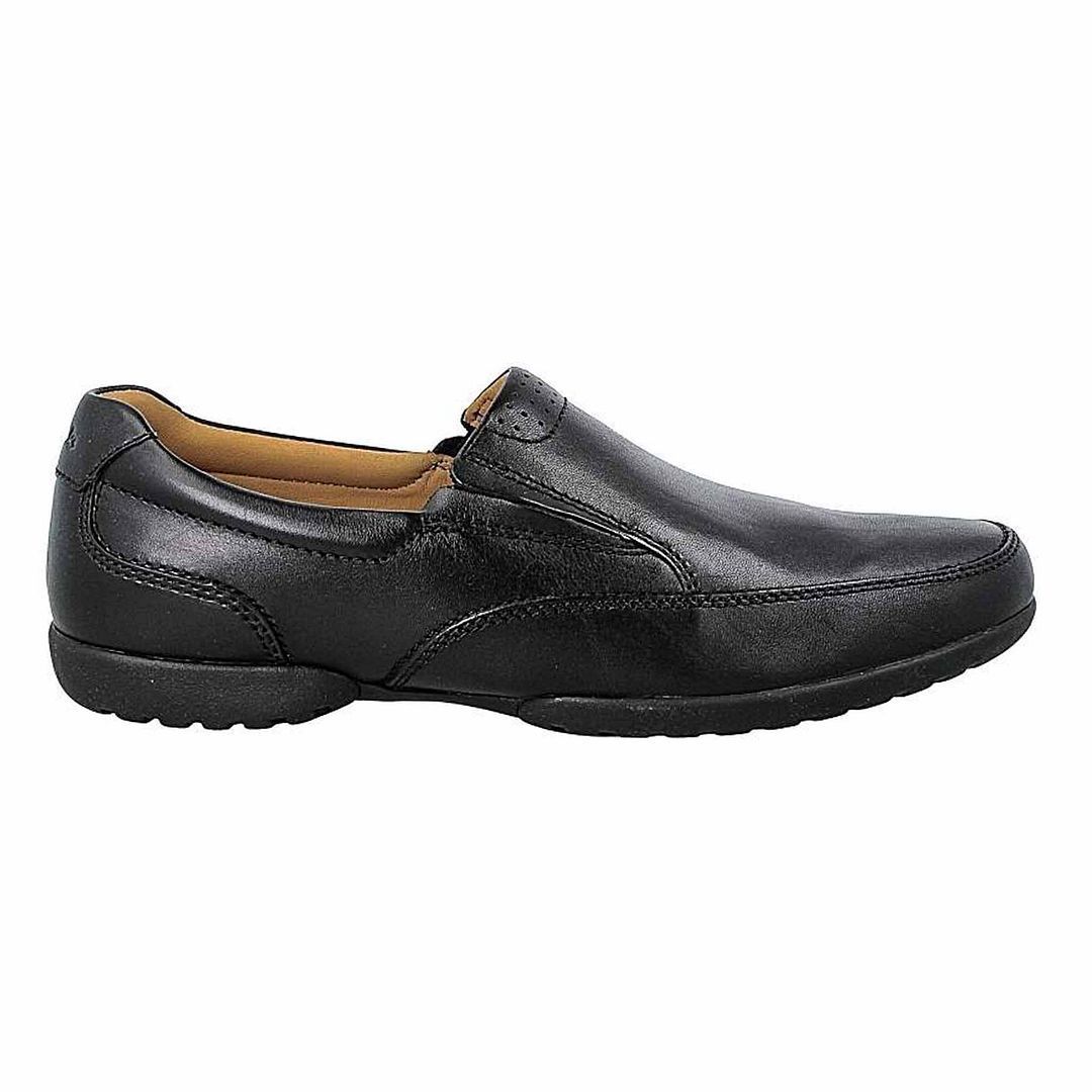 Klassische Leder Slipper Loafer Schuhe