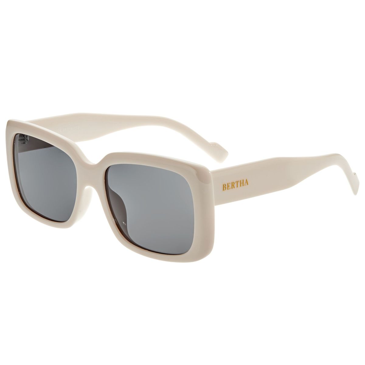 Übergroße Sonnenbrille mit rechteckigem Rahmen