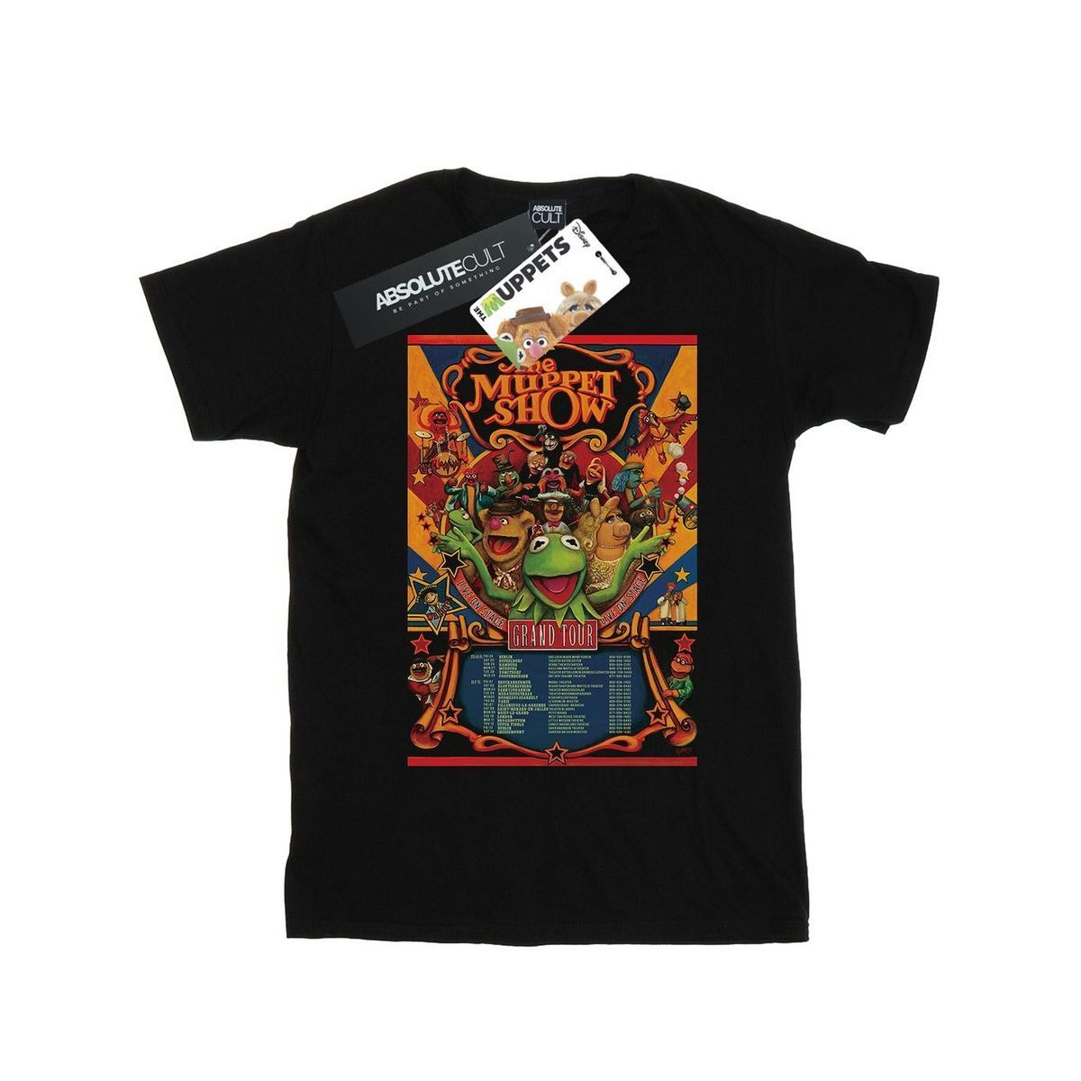 Disney - "The Muppets The Muppet Show" T-Shirt für Herren (Schwarz)