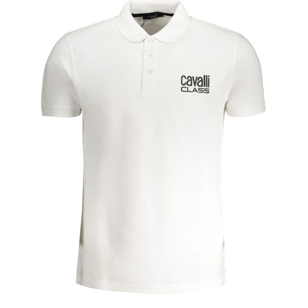 Polohemd aus Baumwoll-Piqué mit Logo-Print