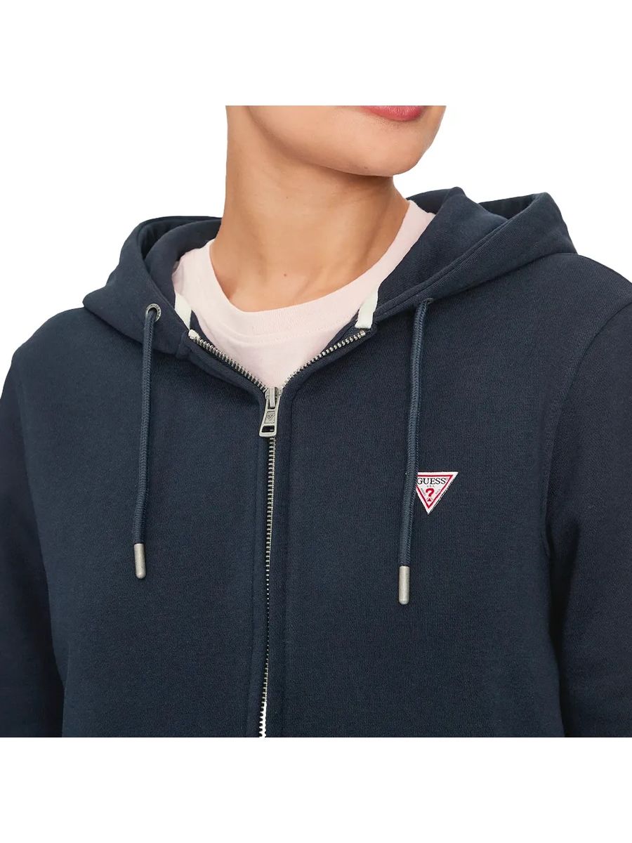 Zip-Hoodie mit Mini-Dreieck