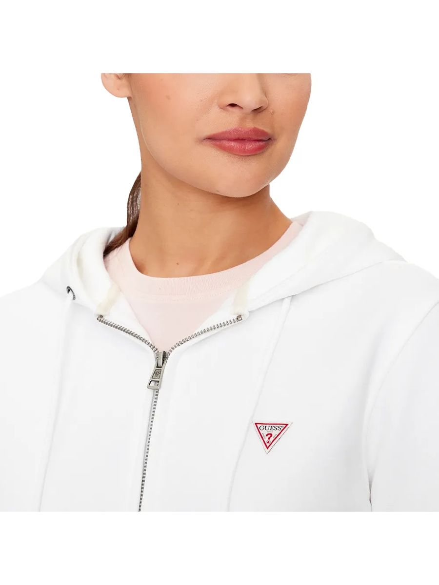Zip-Hoodie mit Mini-Dreieck