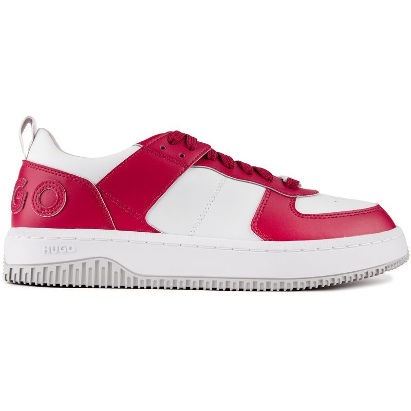 Schillernder Retro-Sneaker mit niedrigem Schaft