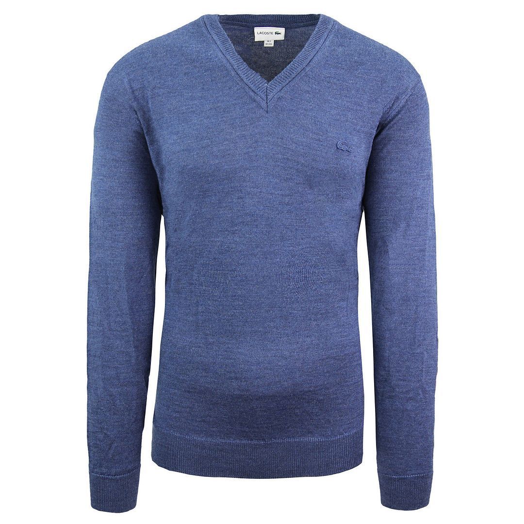 Herren Strickpullover mit V-Ausschnitt