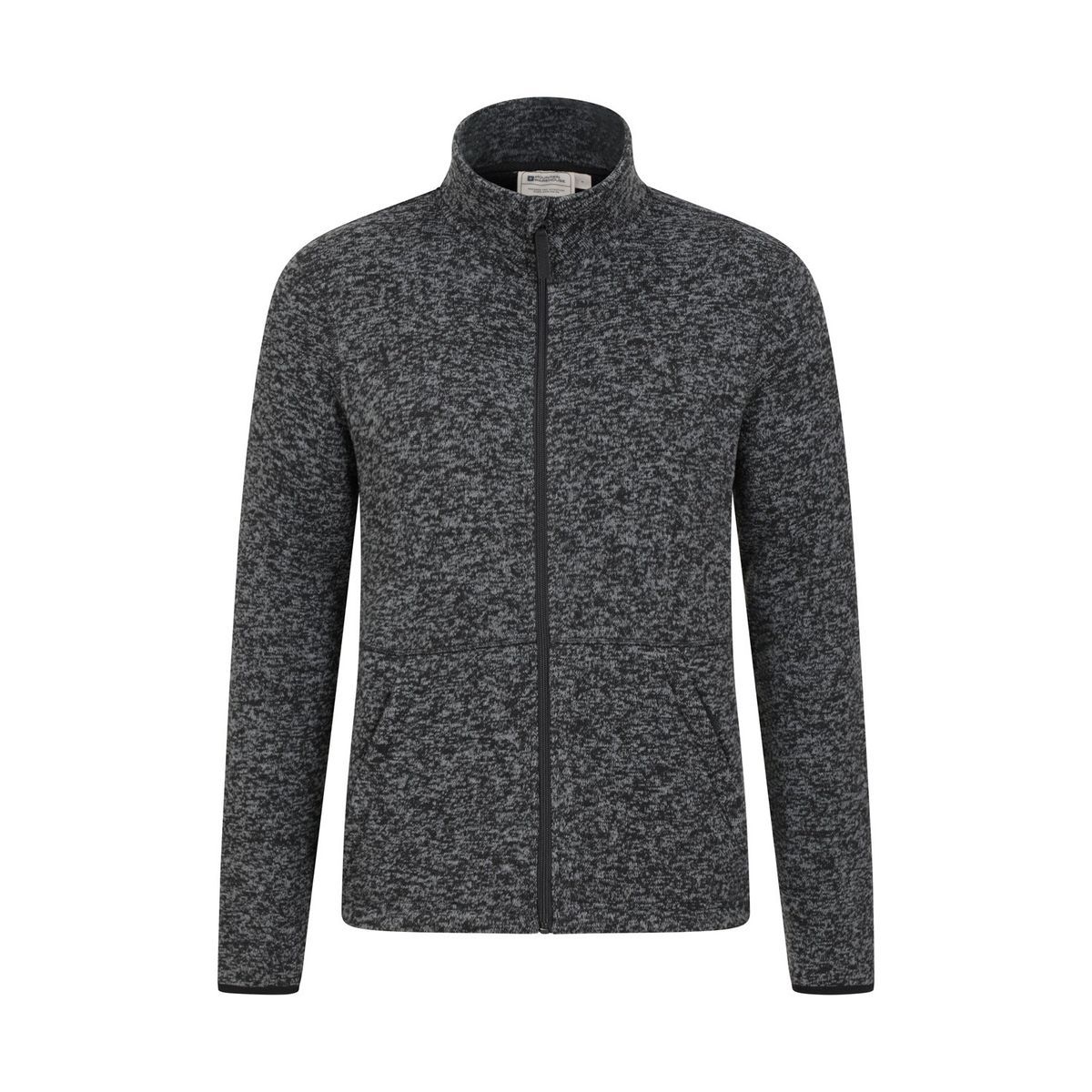 Herren Fleecejacke mit durchgehendem Reißverschluss