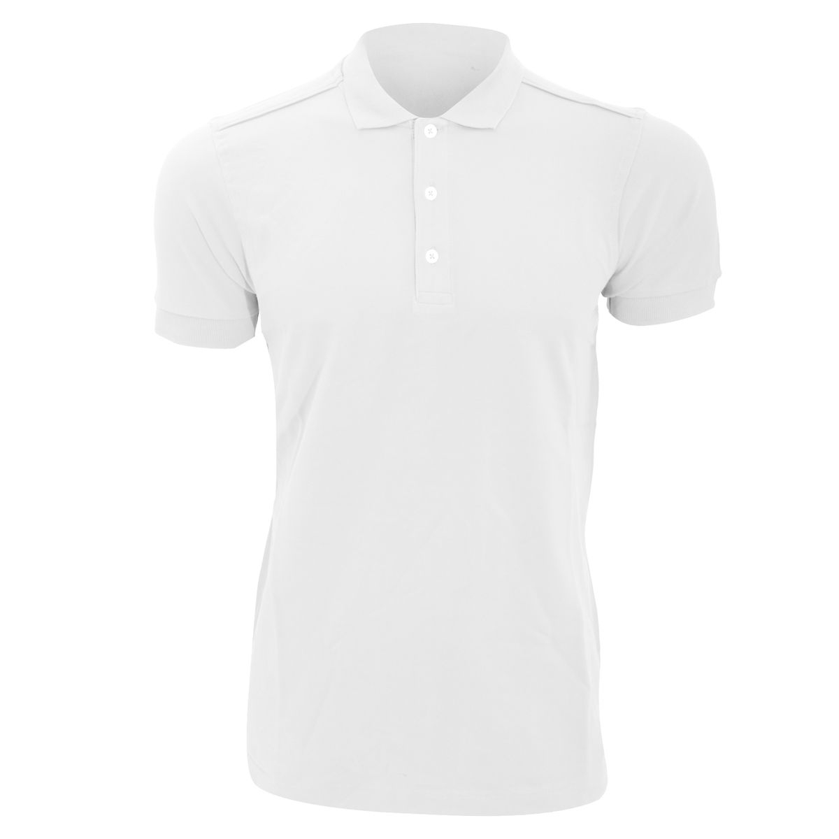 Schmal geschnittenes Stretch-Poloshirt