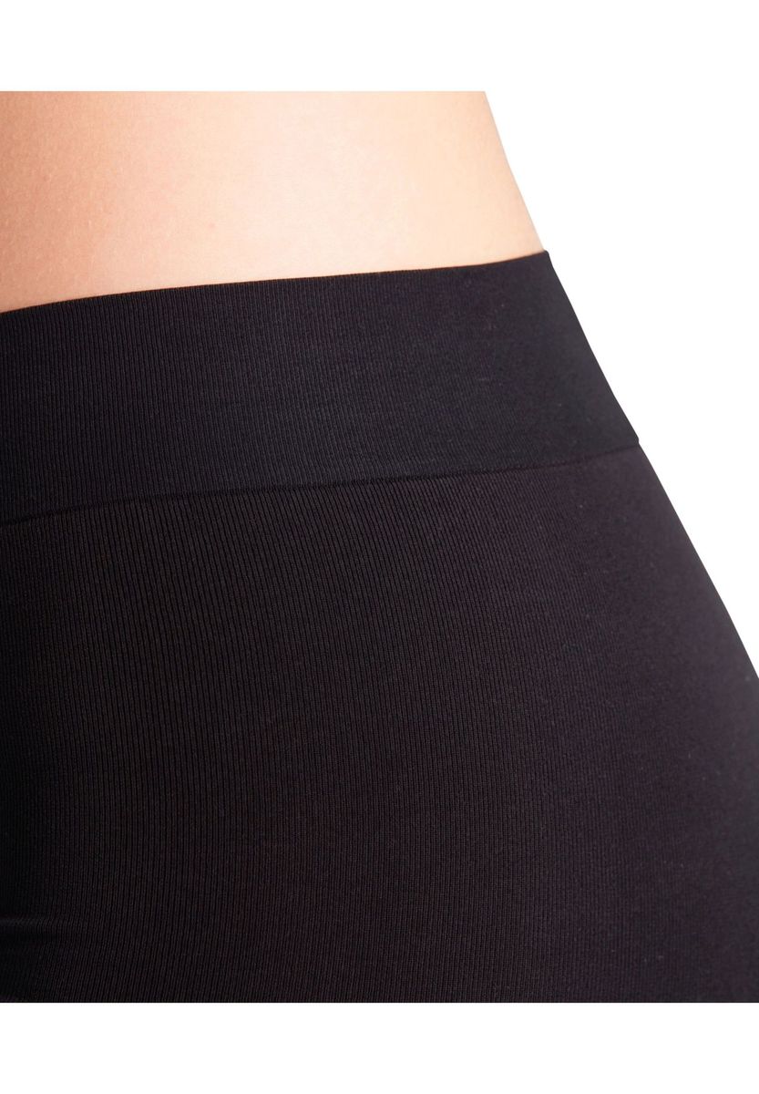 Matte Schwarze Radlerhose Leggings