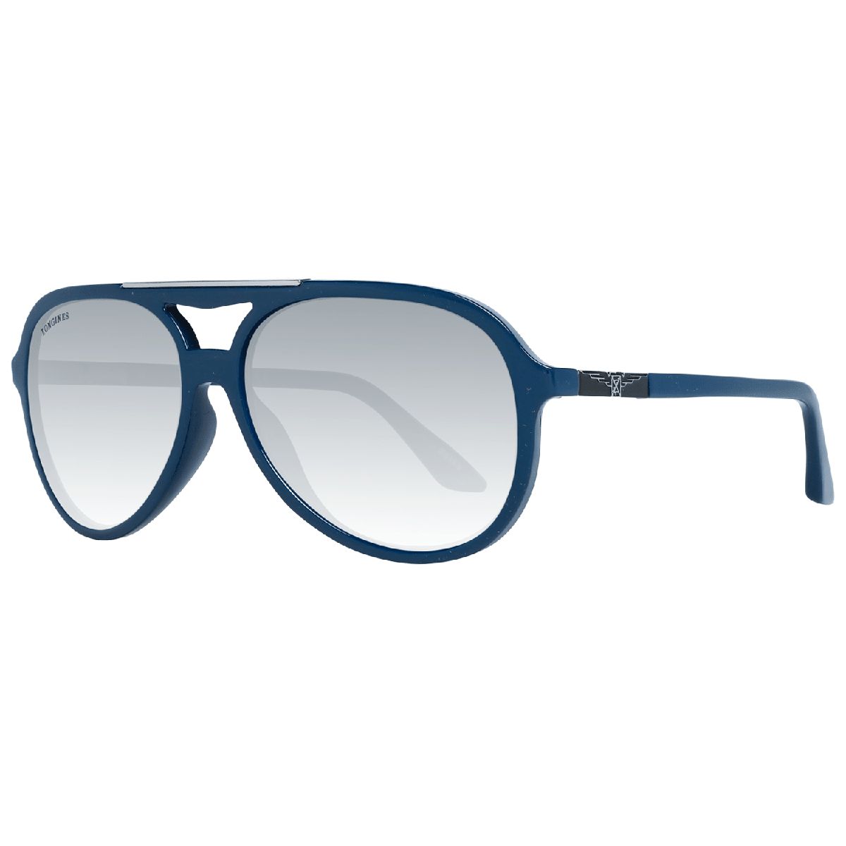 Blaue Aviator-Sonnenbrille für Herren