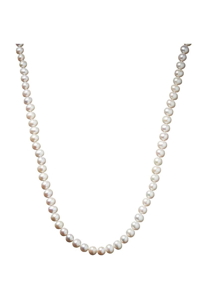 Klassische Süßwasserperlenkette
