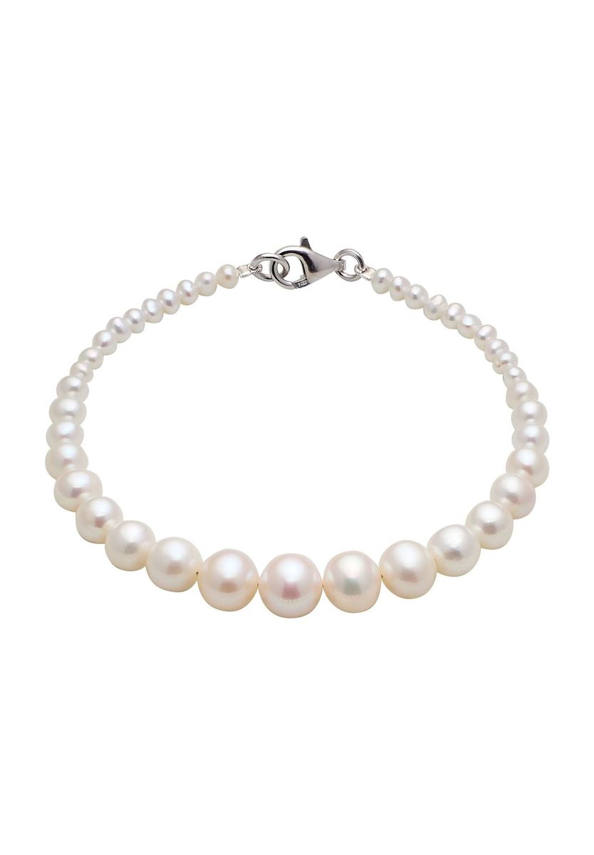 Süßwasserperlen Armband mit Größenverlauf