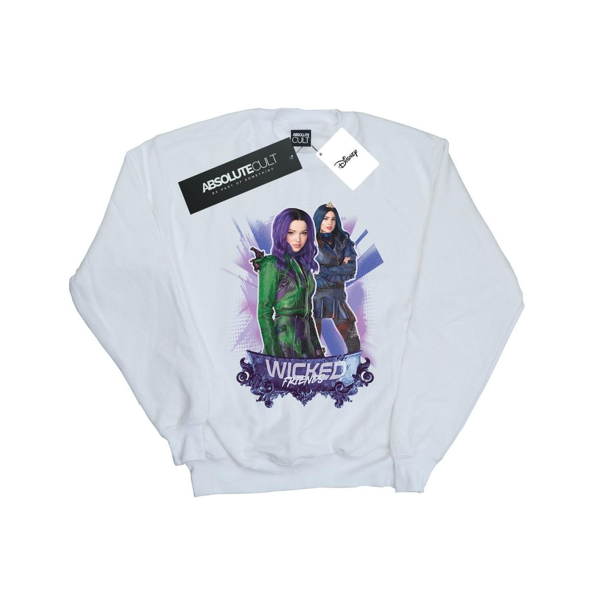Disney - "The Descendants Wicked Friends" Sweatshirt für Mädchen (Weiß)