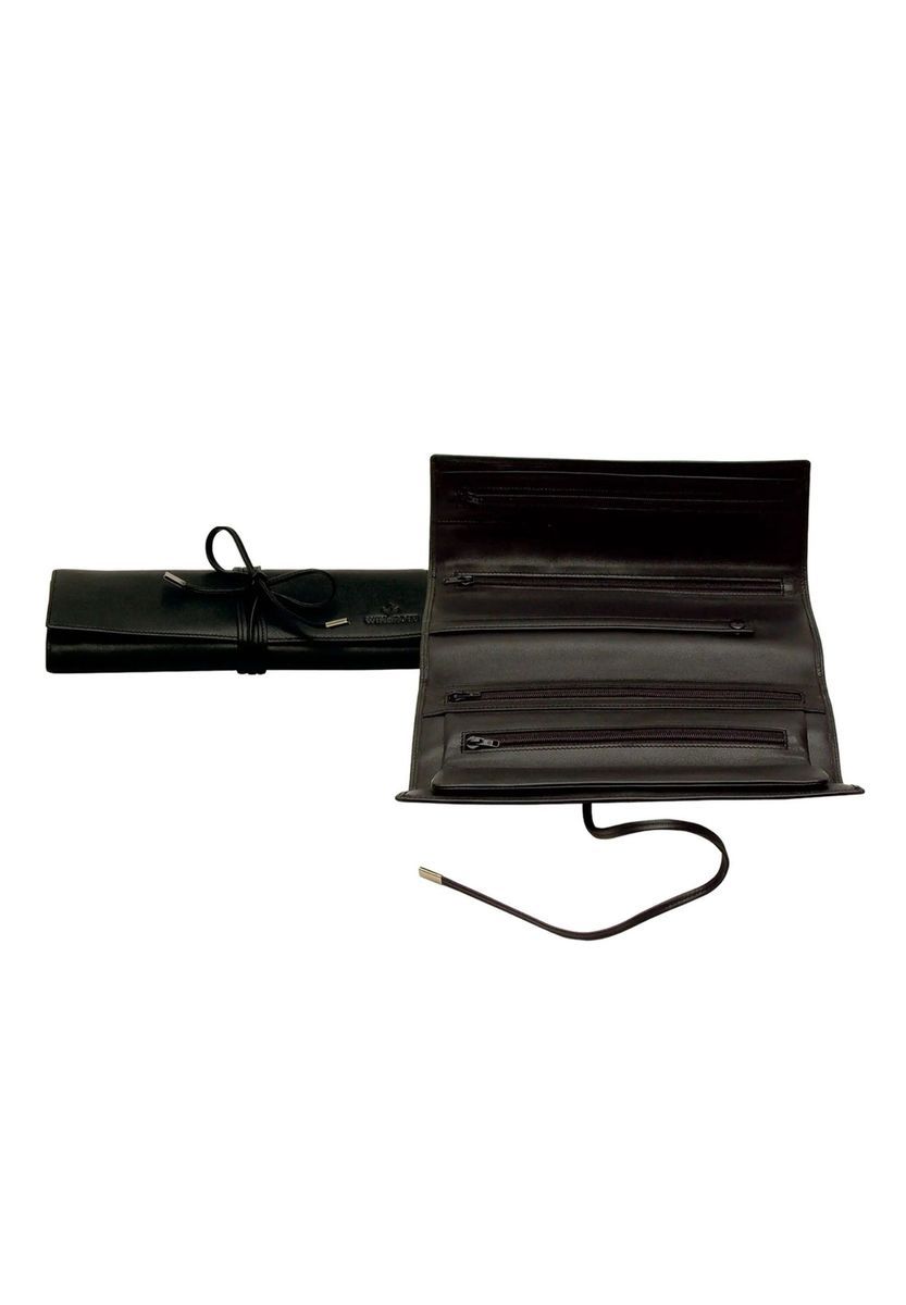 Schmuckrolle Reiseetui aus Leder