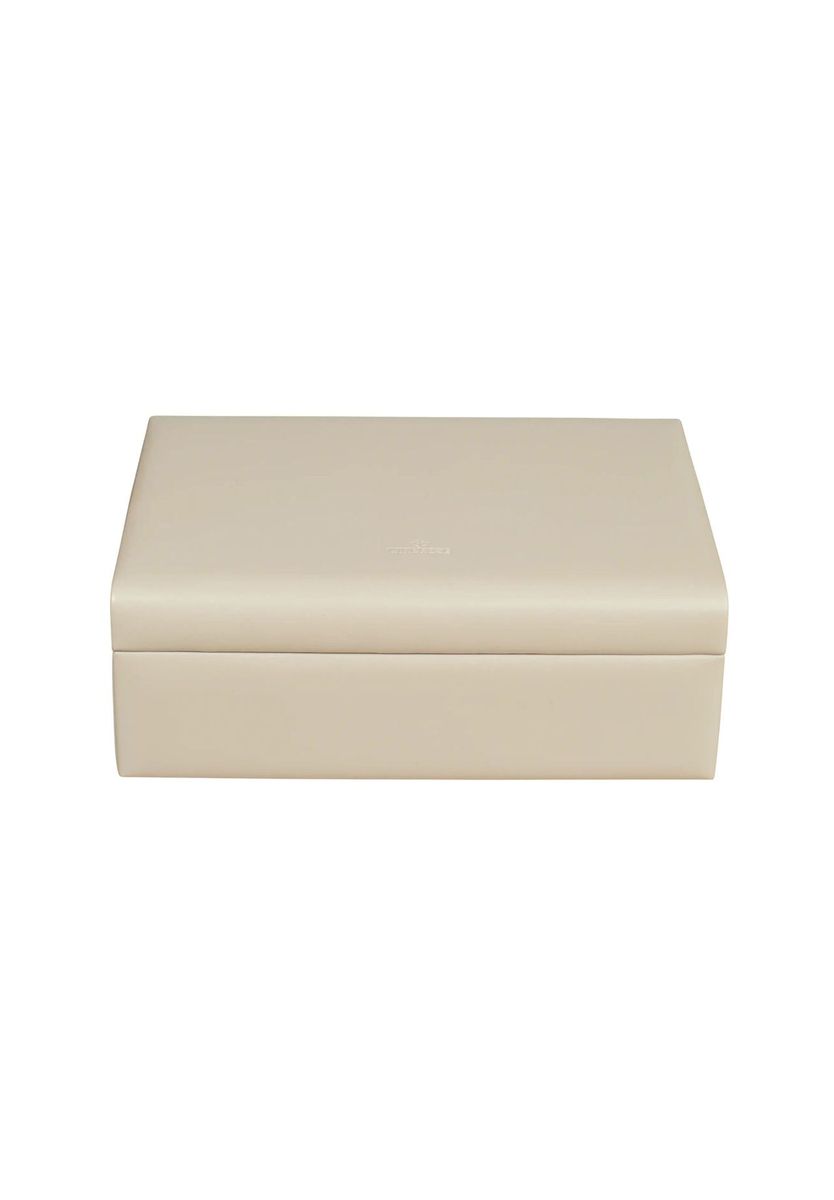 Beige Schmuckaufbewahrungsbox Organizer