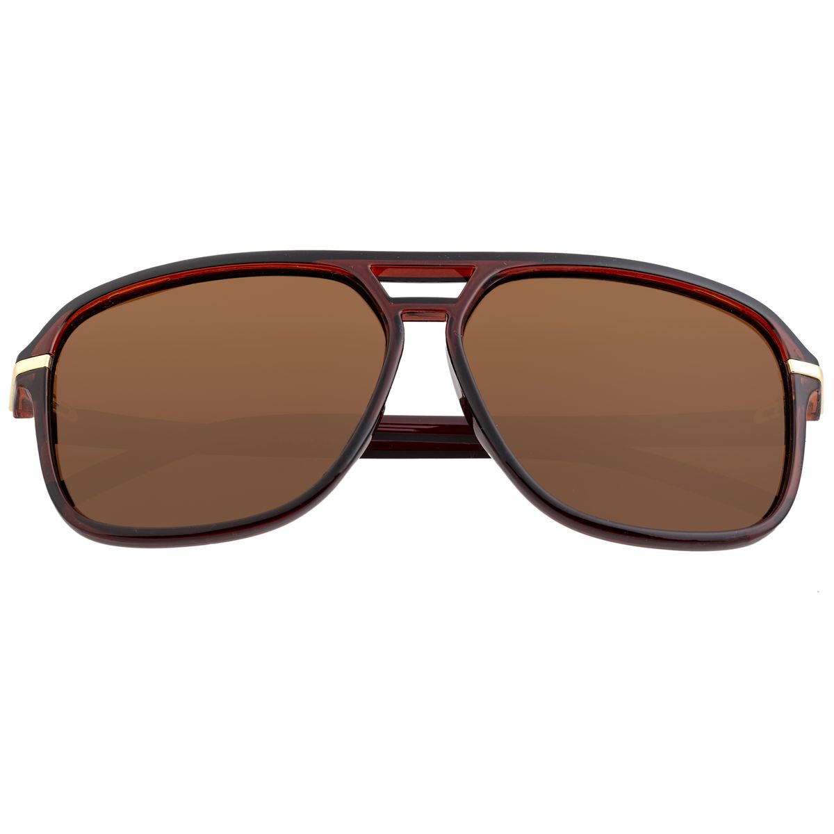 Übergroße Navigator-Sonnenbrille mit Doppelsteg