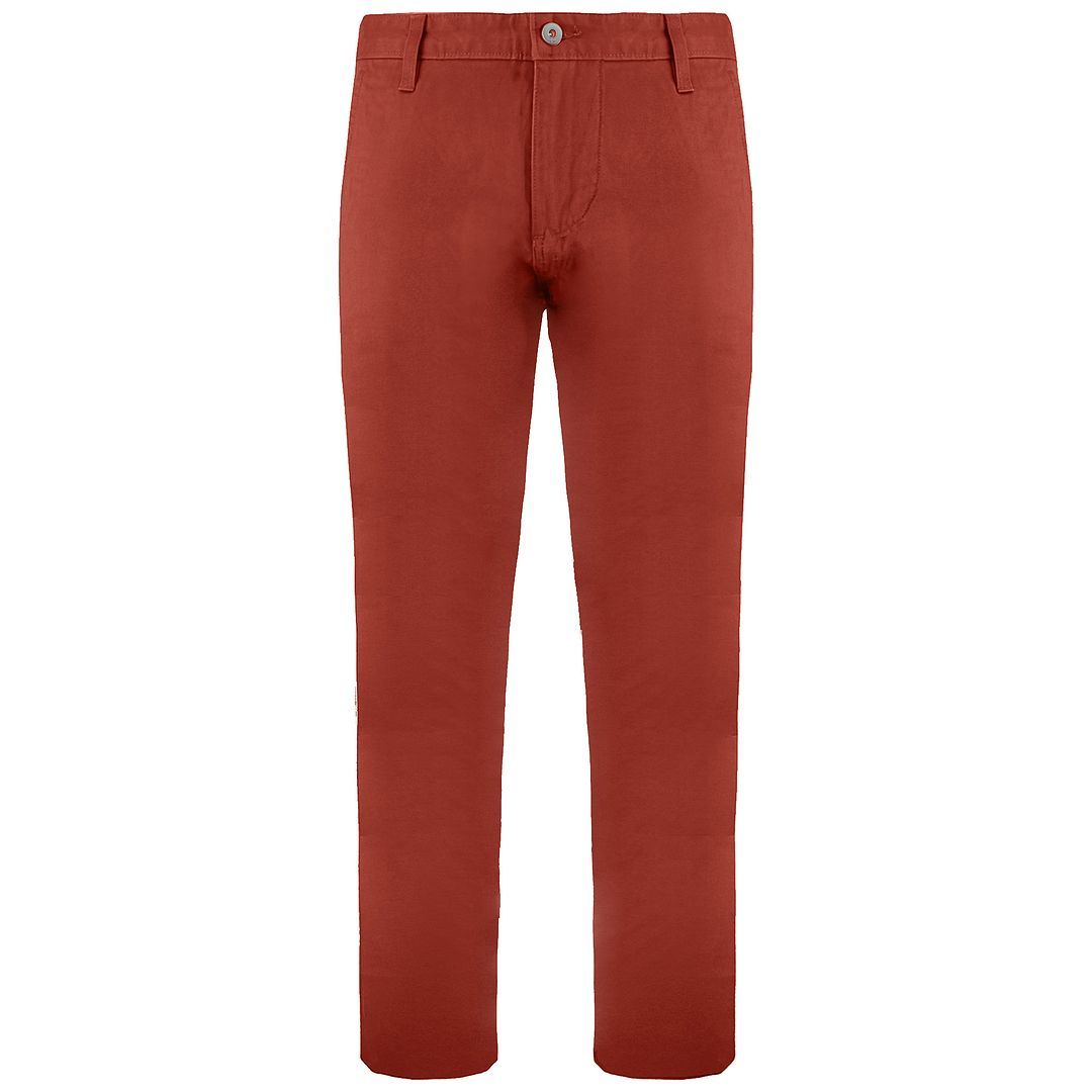 Schmale Chino-Hose mit schmal zulaufendem Bein