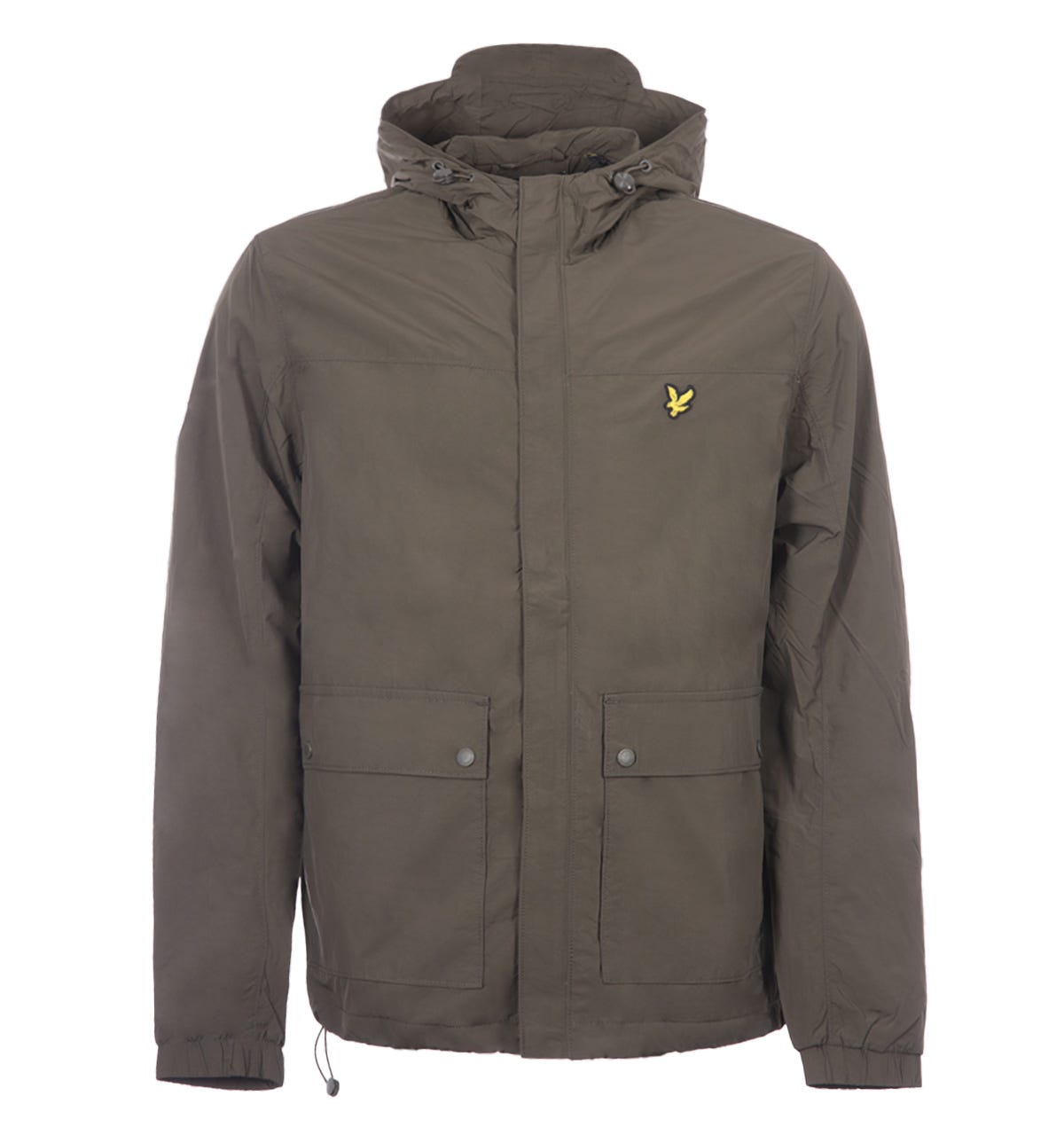 Wasserabweisende Herrenjacke mit Kapuze