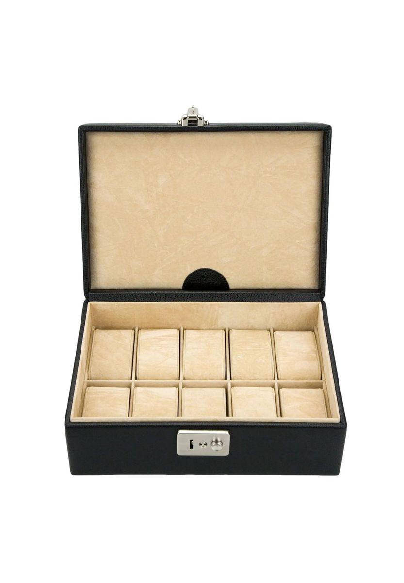 Leder Uhren Aufbewahrungskoffer
