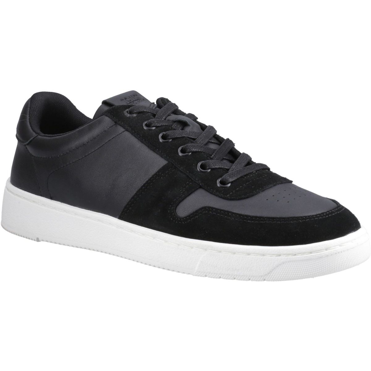 TOMS TRVL Lite Court Leder Herren Schwarz Turnschuhe