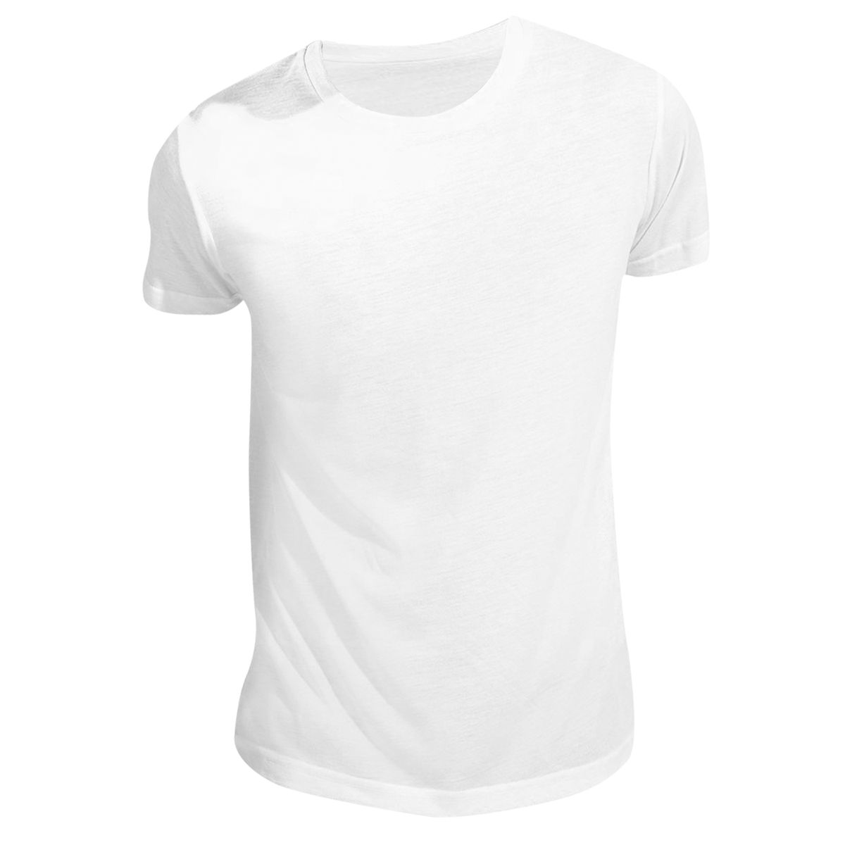 Klassisches Kurzarm-T-Shirt mit Rundhalsausschnitt