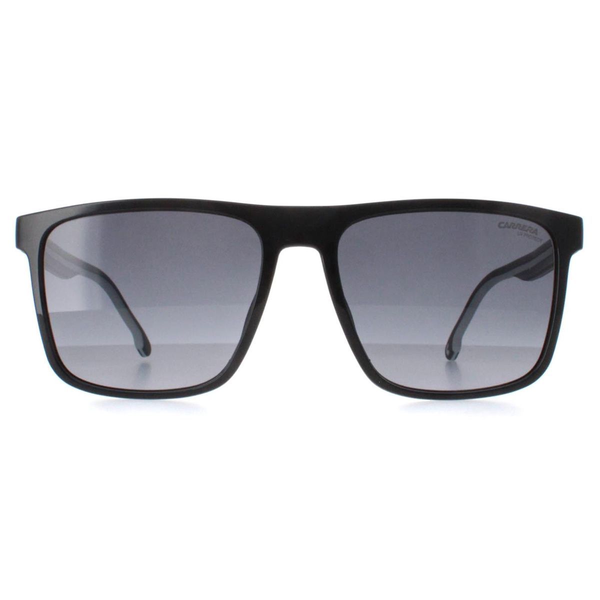 Schwarze Sonnenbrille mit quadratischem Rahmen
