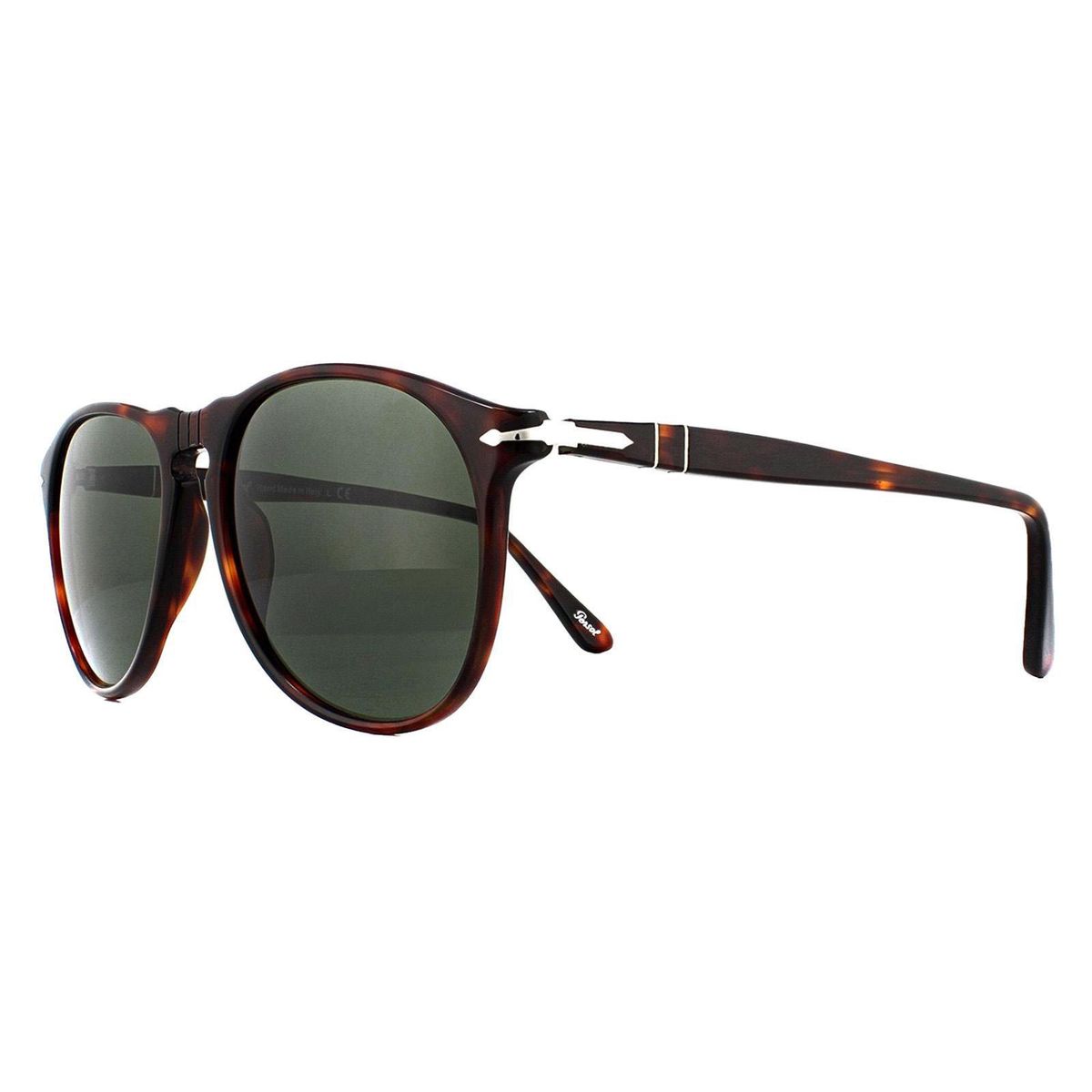 Klassische Pilotenbrille in Havanna-Optik