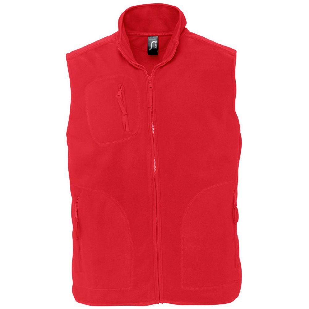 Herren Ärmellose Fleeceweste Jacke