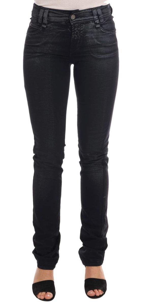 Graue Regular Fit Jeans
