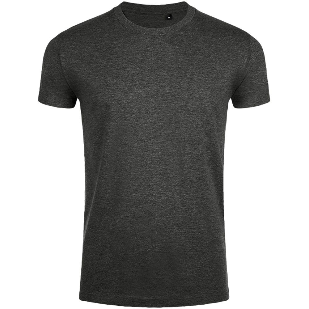 Schmal geschnittenes T-Shirt mit Rundhalsausschnitt