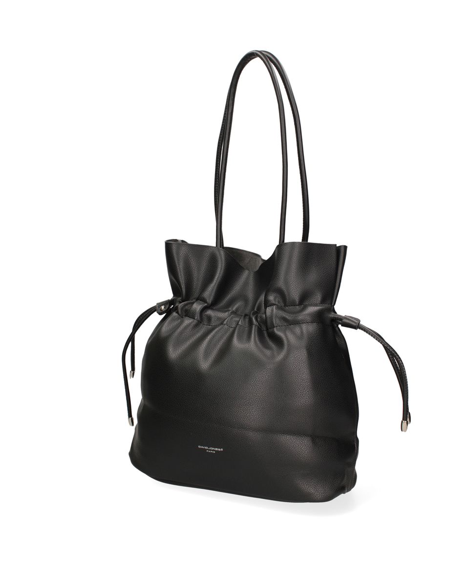 Schicke Schultertasche mit Kordelzug
