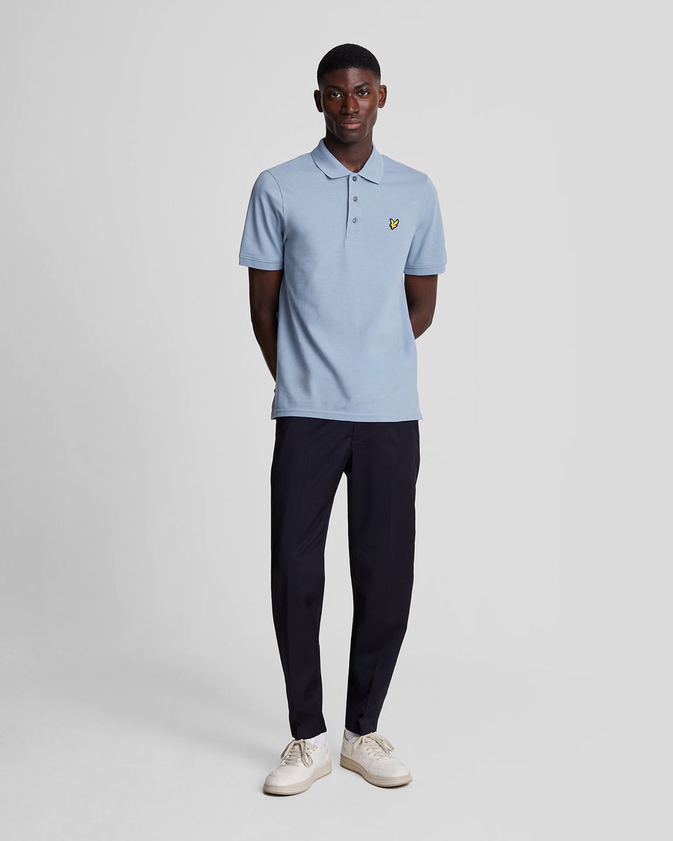 Klassisches Kurzarm-Poloshirt aus Baumwolle