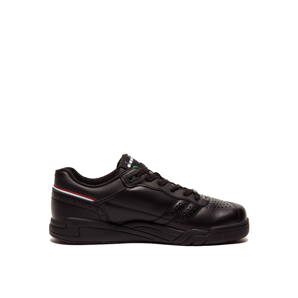Klassischer Leder-Court-Sneaker