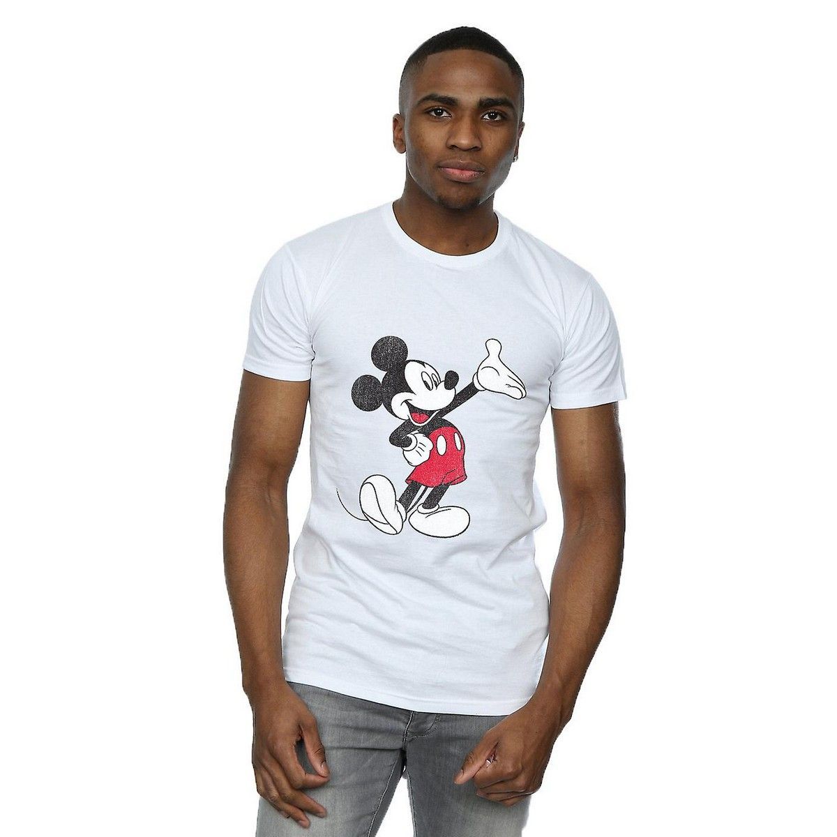 Herren Mickey Mouse Grafik T-Shirt