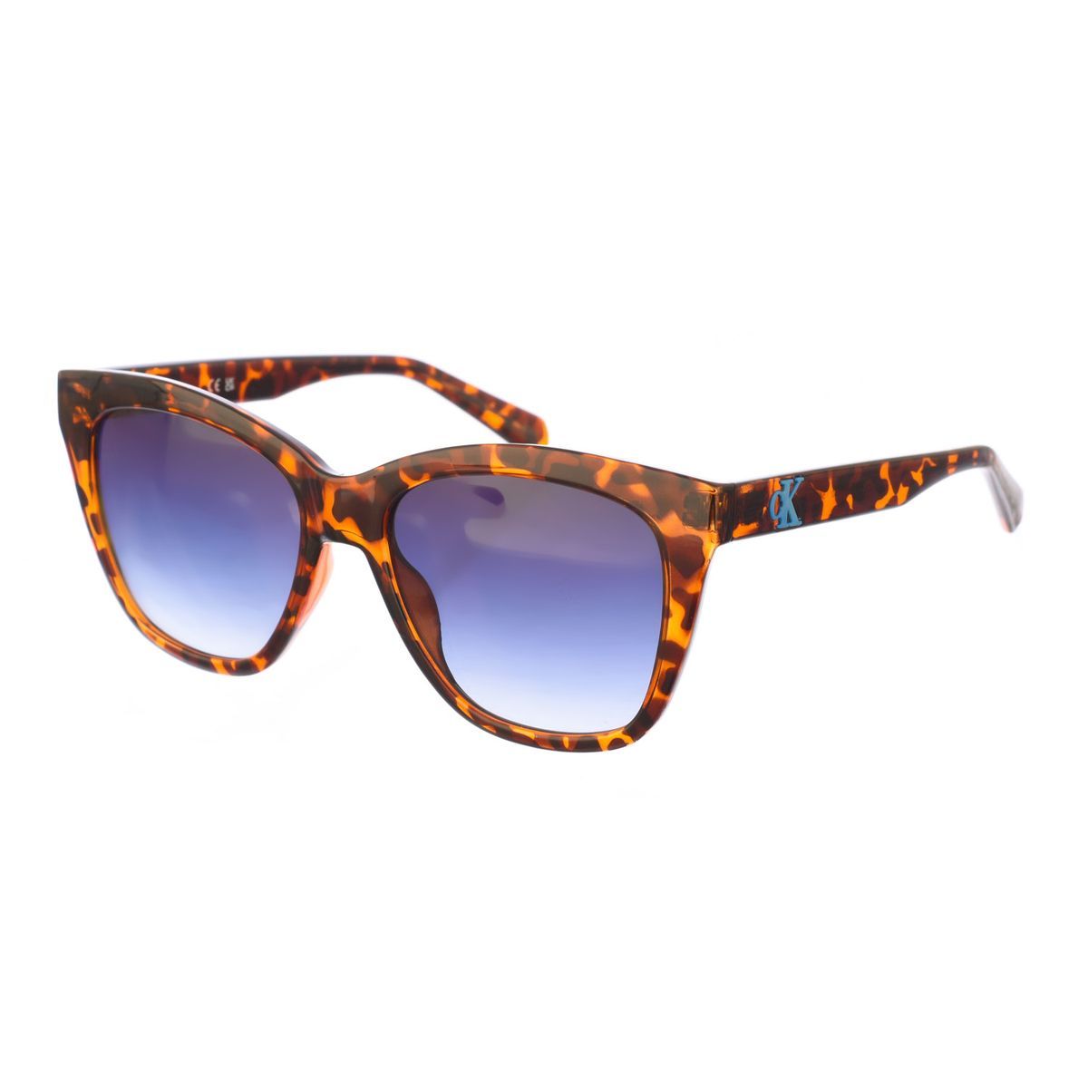 Schmetterlingsförmige Acetat-Sonnenbrille mit Farbverlauf