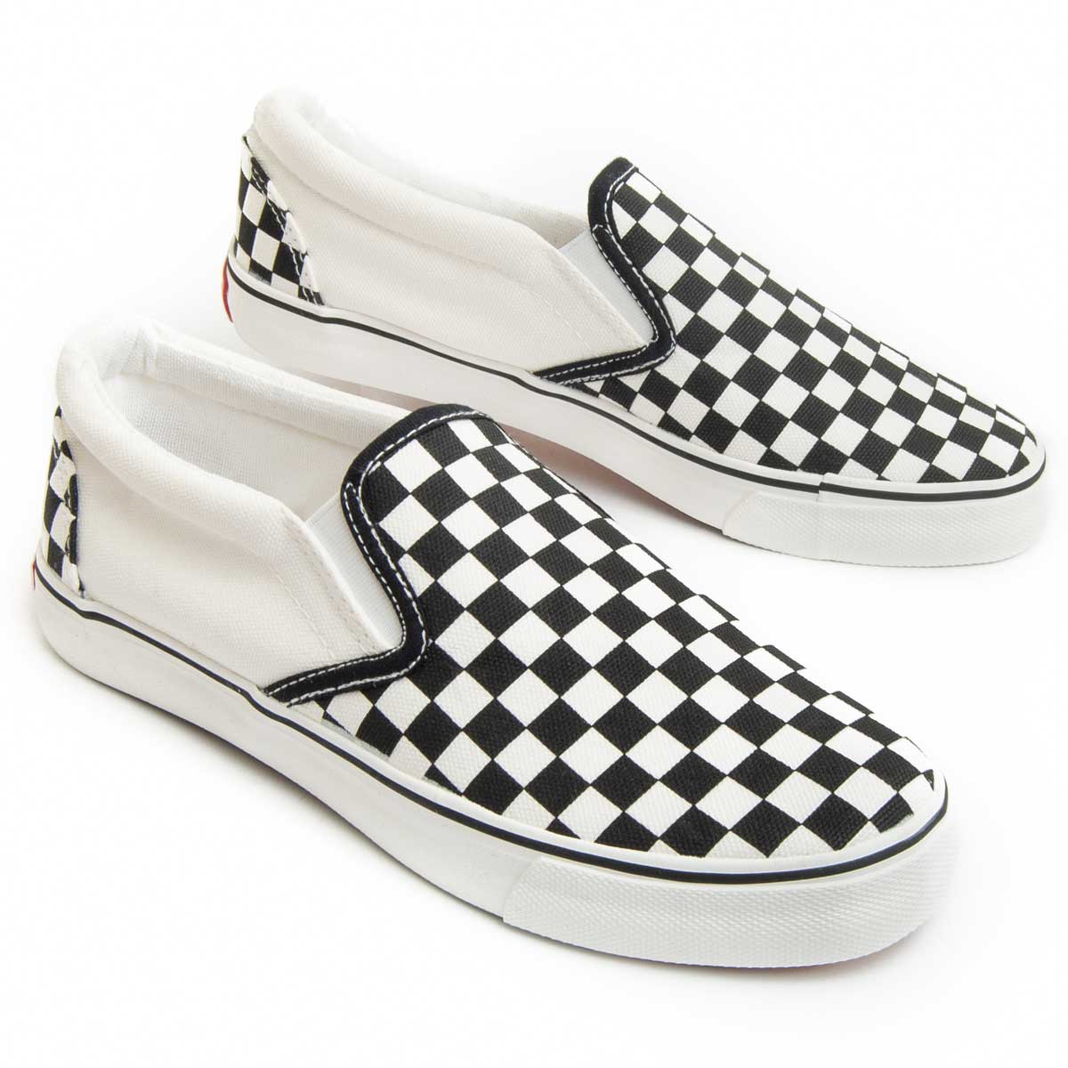 Karierter Slip-On Canvas Sneaker