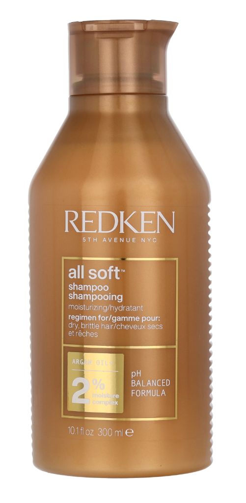 Redken All Soft Shampoo.