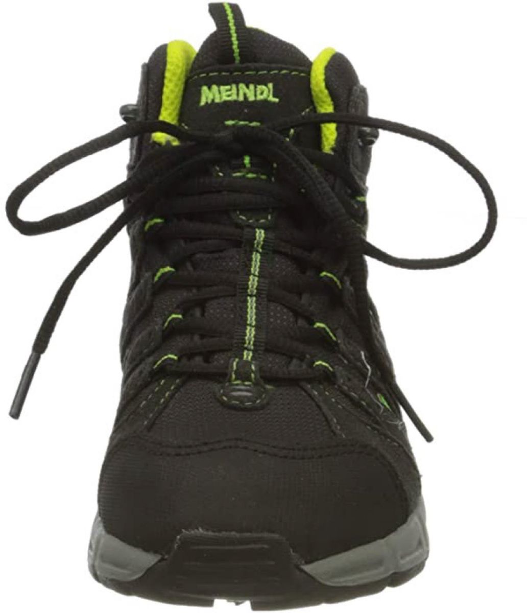 Kinder Wanderstiefel Schwarz und Grün