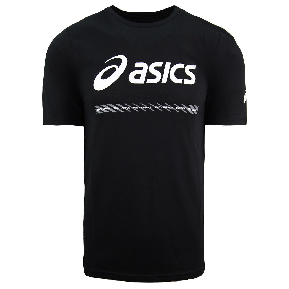 Herren Schwarzes T-Shirt mit Grafikprint
