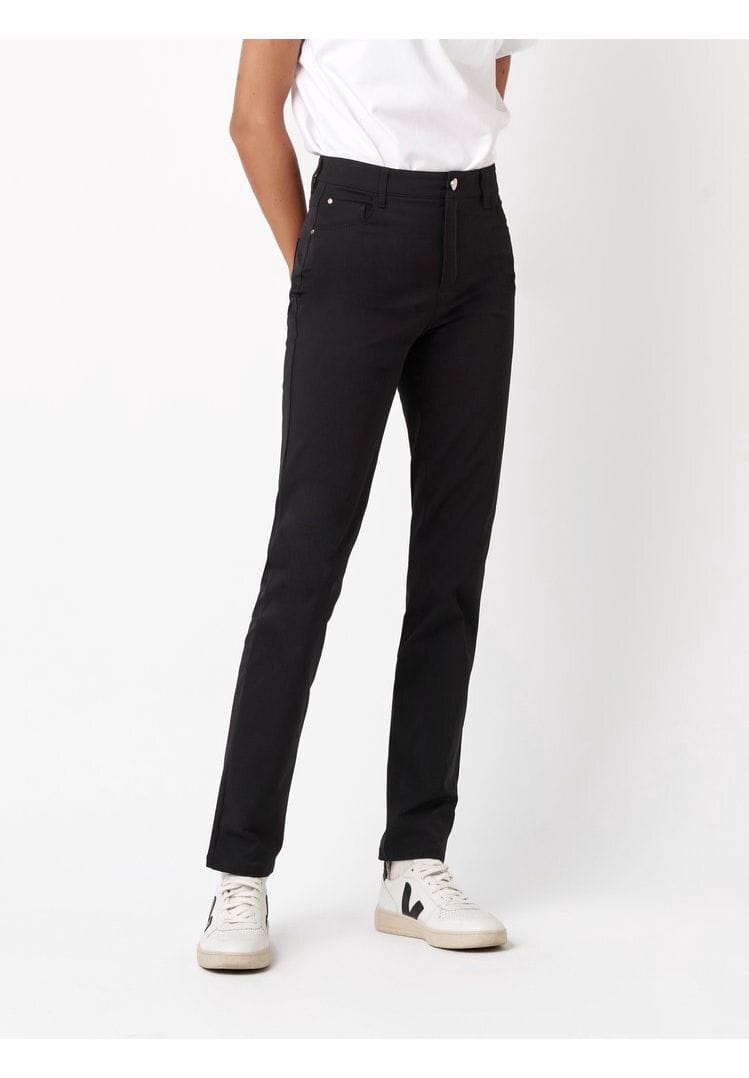 Klassische Slim-Fit Stretch Chino Hose